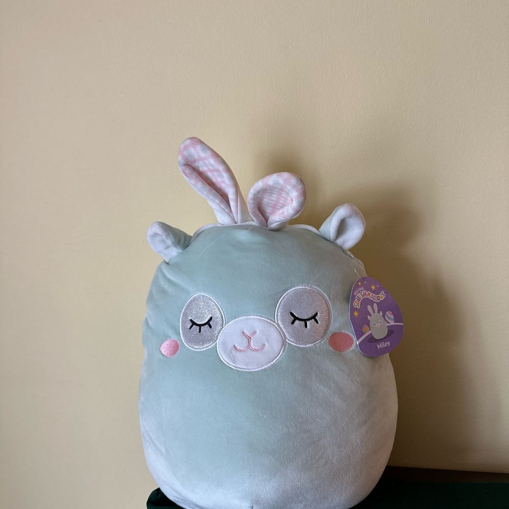 Squishmallows Mint Green Bunny MILEY Plush
